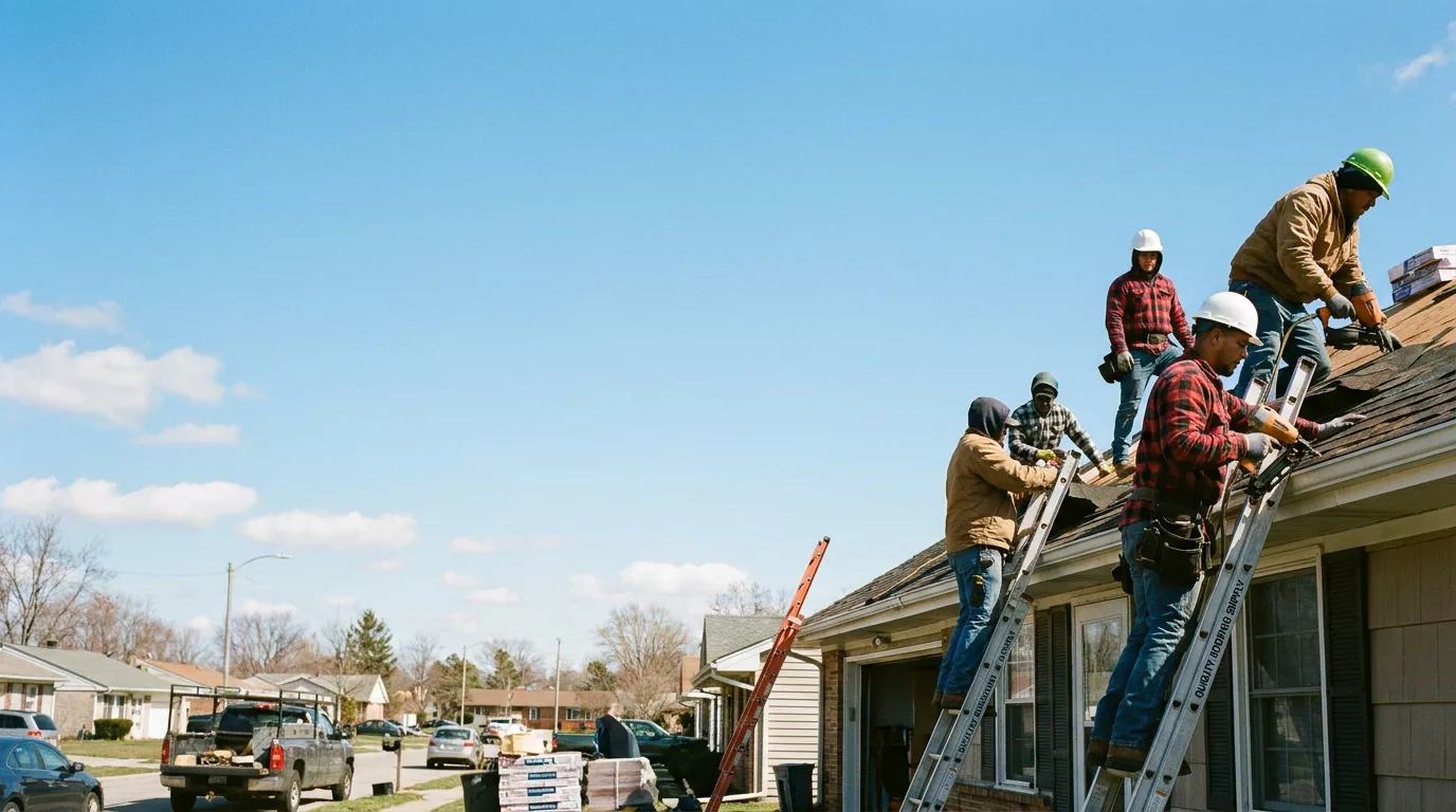 Roofing in Fieldon, IL near me